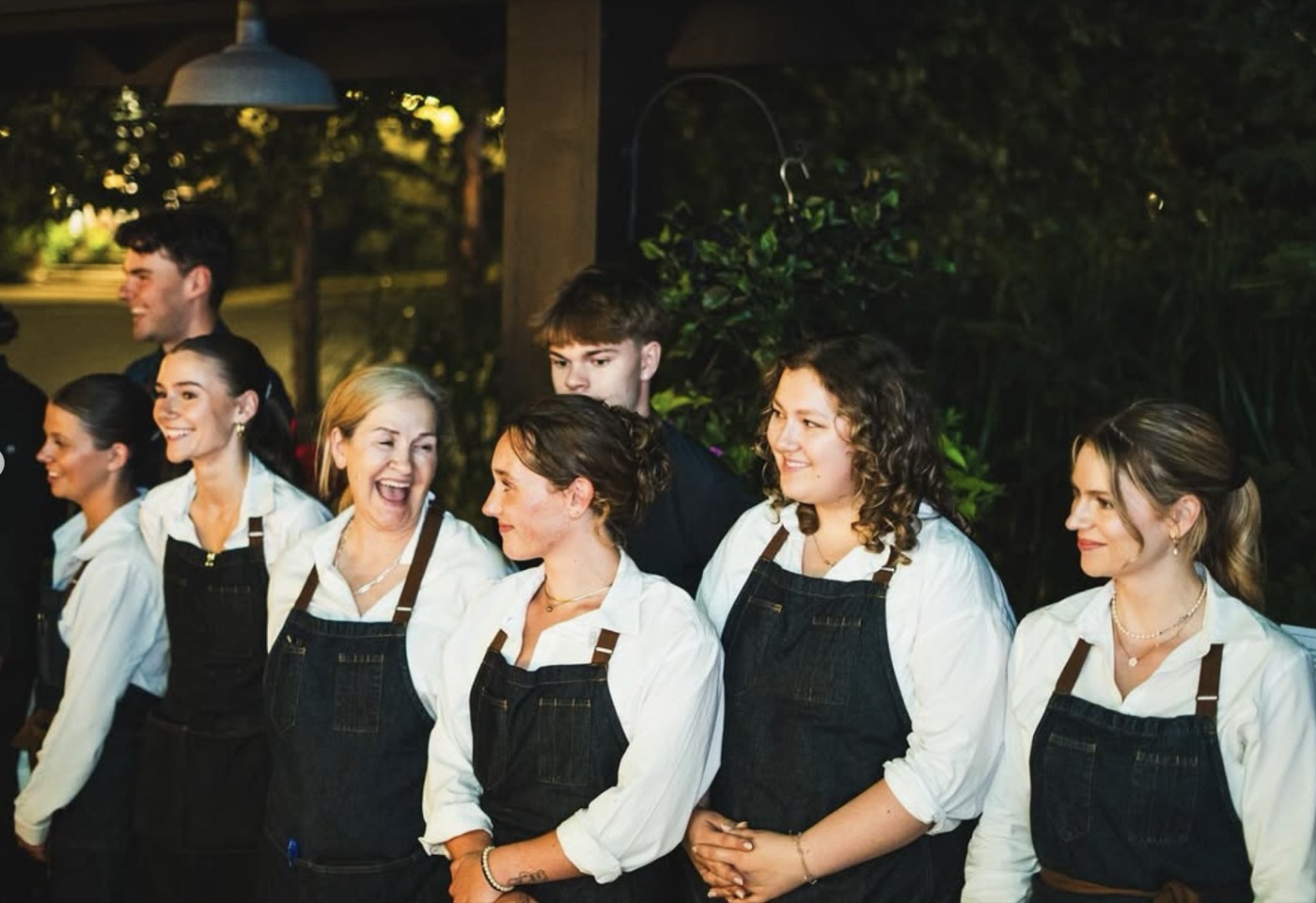 Crossroads front-of-house team