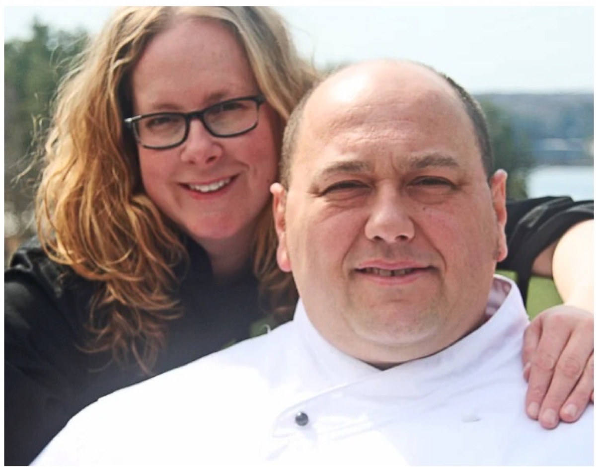 Julie and Richard Lalonde, owners and chefs of Crossroads